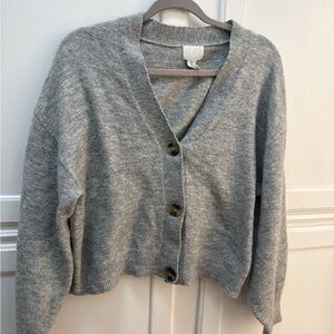 Cozy Gray Women's Sweater